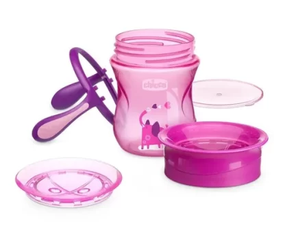 Imagen 4 de 6 de Vaso Chicco Perfect Cup Antiderrame 360º 12m+