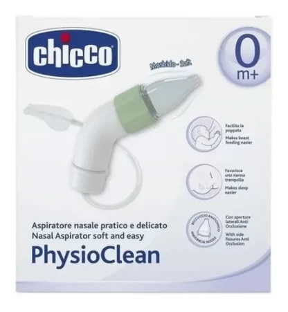 Imagen 2 de 6 de Aspirador Nasal Chicco Para Bebe Con Boquilla Y Filtro 0m+