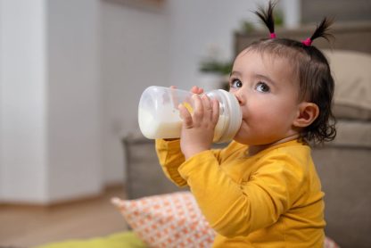 Imagen 5 de 6 de Mamadera Chicco Natural Feeling 330ml 6m+ Flujo Rápido
