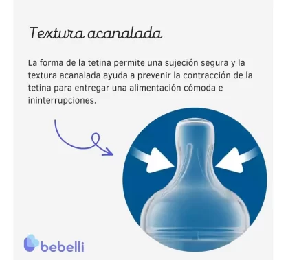 Imagen 5 de 10 de Mamaderas Anticolic Refresh Philips Avent Scy100/01 125ml