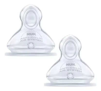 Imagen 3 de 5 de Tetinas Nuk First Choice Plus Silicona 0-6 Meses Talle S