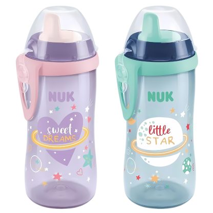 Imagen 1 de 1 de Vaso Nuk Kiddy Cup Night Luminoso 300ml 12 meses