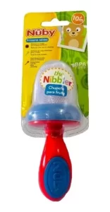 Miniatura 1 de 5 de Chupete De Fruta Nuby Primeros Solitos +10 Libre De Bpa