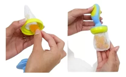 Imagen 4 de 5 de Chupete De Fruta Nuby Primeros Solitos +10 Libre De Bpa