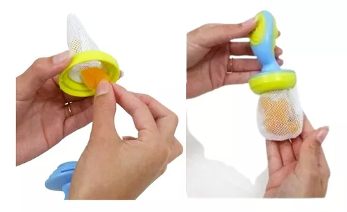 Imagen 4 de 5 de Chupete De Fruta Nuby Primeros Solitos +10 Libre De Bpa