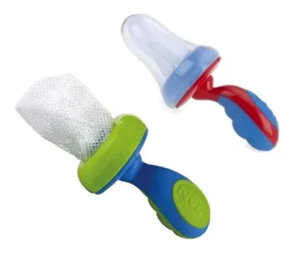 Imagen 3 de 5 de Chupete De Fruta Nuby Primeros Solitos +10 Libre De Bpa