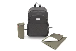 Miniatura 1 de 1 de Mochila Maternal Blondie con diseños Eco Cuero Premium Cambiador Porta Mamadera