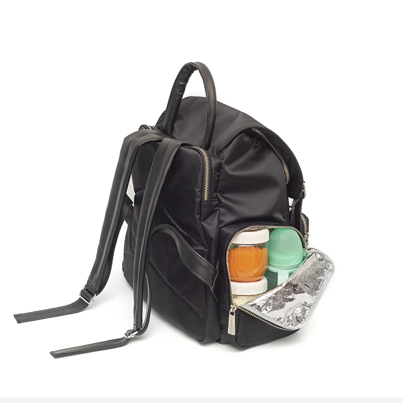 Imagen 5 de 7 de Mochila Maternal Jackie Globba Con Cambiador y Bolsillos Térmicos