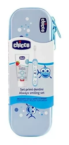 Imagen 6 de 7 de Set Chicco Ciudado Oral Cartuchera Siempre Sonriente