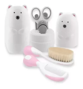 Miniatura 1 de 4 de Set Manicura Oso Polar + Set Cepillo Y Peine Chicco Bebé +0m