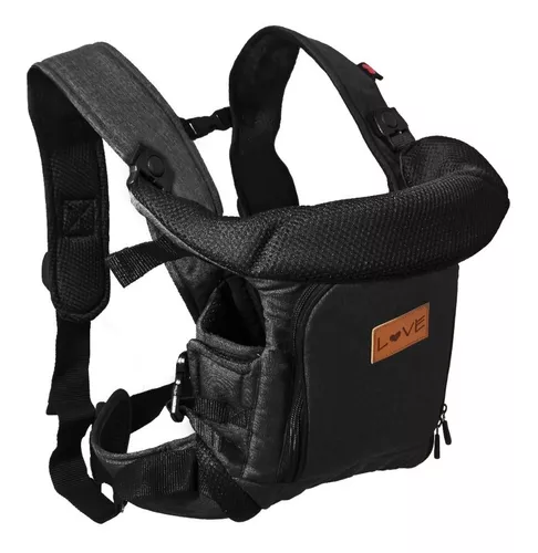 Imagen 3 de 4 de Mochila Porta Bebe Love 4012 Capucha Apto Recien Nacido 3 En 1