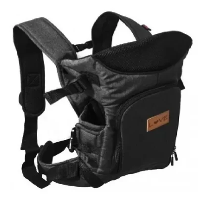 Imagen 3 de 3 de Mochila Porta Bebe Love 4008 0 a 15kg 3 En 1