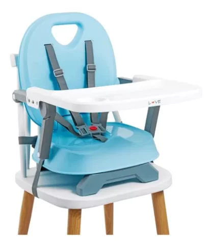 Imagen 2 de 4 de Silla De Comer Love 660 Booster 3 En 1 Plegado Compacto
