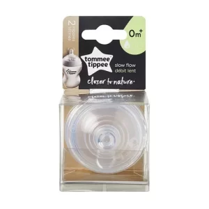 Miniatura 3 de 3 de Tetinas Tommee Tippee 0+ Flujo Lento Silicona X2