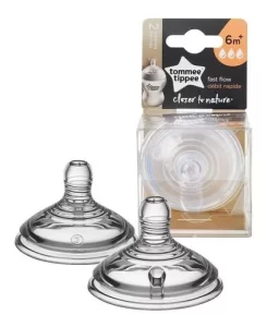 Miniatura 2 de 5 de Tetina Tommee Tippee X2 Unidades Flujo Lento, Medio Y Rápido