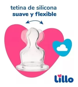 Miniatura 4 de 4 de Tetinas Anatómicas Silicona Mamadera Lillo Magia +6 Meses