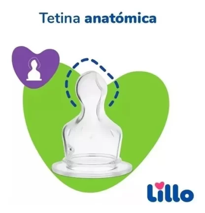 Imagen 3 de 4 de Tetinas Anatómicas Silicona Mamadera Lillo Magia 0 A 6 Meses