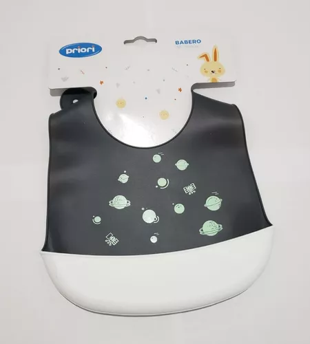 Imagen 4 de 4 de Baberos De Silicona Estampados Priori