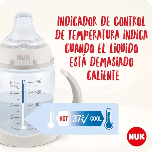 Imagen 3 de 6 de Vaso Aprendizaje Nuk First Choice Mickey 150ml 6-18 Con Asas