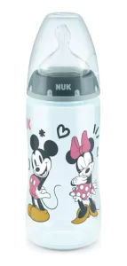 Miniatura 1 de 7 de Mamadera Nuk Control Temperatura Mickey 300ml 6-18m Fujo M