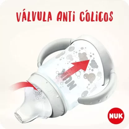 Imagen 5 de 6 de Vaso Aprendizaje Nuk First Choice Mickey 150ml 6-18 Con Asas