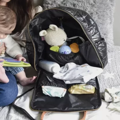 Imagen 3 de 7 de Mochila Maternal Chloe Lite Cambiador Mommy Bag Mamá Papá