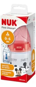 Miniatura 2 de 5 de Mamadera Nuk Fc+ Control Temperatura Mickey 150ml 0-6m Fujo M