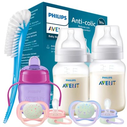 Imagen 1 de 1 de Set Regalo Recien Nacido Bebe Philips Avent 0-6 Meses