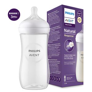 Miniatura 4 de 5 de Mamaderas Avent Natural Response 125ml + Natural 330ml Libre Bpa Y Cepillo