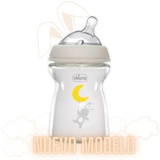 Mamadera Chicco 150ml / 250ml vidrio nuevo diseño