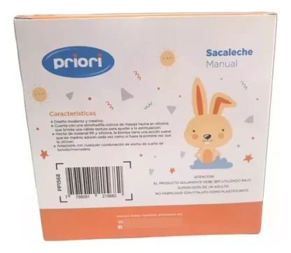 Imagen 4 de 4 de Sacaleche Extractor De Leche Manual Maternal Bebe Priori