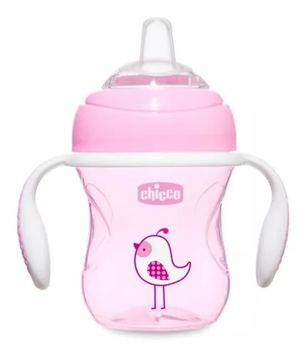 Imagen 5 de 9 de Set Bebe Chicco Mamaderas Natural Feeling, Vaso, Chupete