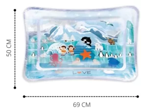 Miniatura 2 de 4 de Alfombra Antigolpes Bebe Inflable Agua Sensorial Didactico