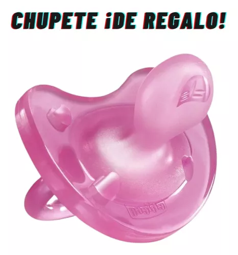 Imagen 3 de 8 de Set Mamaderas Chicco X4 Perfect5 150ml 240ml Chupete Gratis