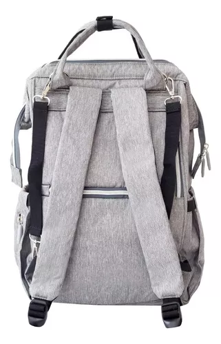 Imagen 6 de 7 de Mochila Maternal Punti Panda Reforzada Bolsillos Termicos