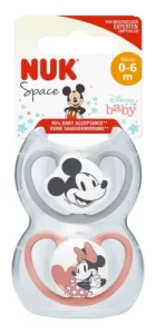 Miniatura 5 de 8 de Set Nuk Mickey Bebe Recien Nacido 0-6m Mamadera Vaso Chupete