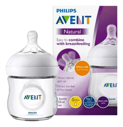 Imagen 4 de 7 de Set Avent Mamadera+vaso Entrenamiento+cepillo+ Chupet+tetina