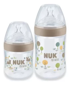 Imagen 1 de Set 2 Mamaderas Nuk Nature Sense 150 Ml 260 Ml Recien Nacido