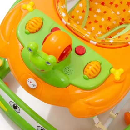 Imagen 4 de 4 de Andador Bebés Love 724 Musical Altura Regulable