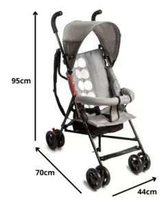 Miniatura 3 de 3 de Cochecito Paraguita Bebe Love 195r Ultraliviano