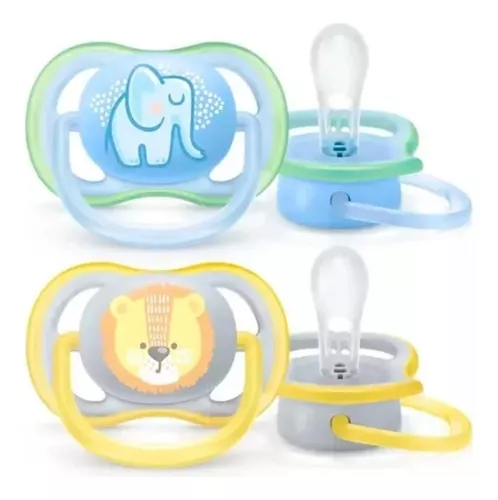 Imagen 6 de 10 de Kit Recien Nacido Bebe Varon 6 Piezas Avent Ideal Para Niño