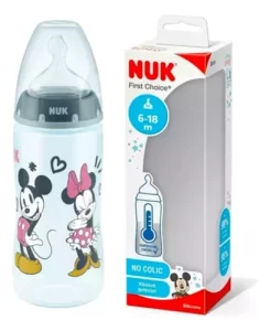 Miniatura 3 de 8 de Set Nuk Disney Bebe Mickey Mamadera Vaso Aprendizaje Cepillo