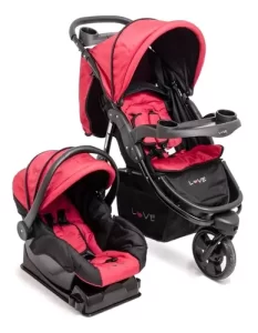 Miniatura 1 de 5 de Cochecito Jogger 3 Ruedas Con Huevito Love 245 Travel System