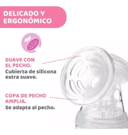 Imagen 3 de 8 de Sacaleche Electrico Extractor Portatil Compacto Usb Chicco