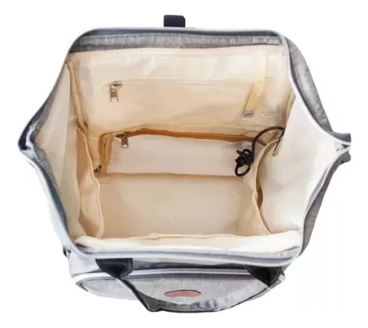 Imagen 4 de 7 de Mochila Maternal Punti Panda Reforzada Bolsillos Termicos