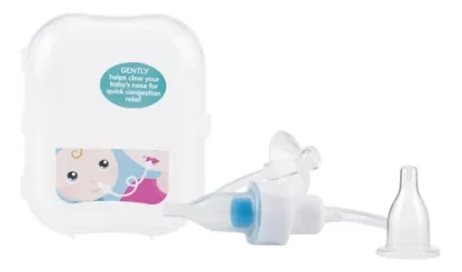 Imagen 1 de 6 de Aspirador Nasal Nuby Para Bebé Incluye Boquilla Y 4 Filtros