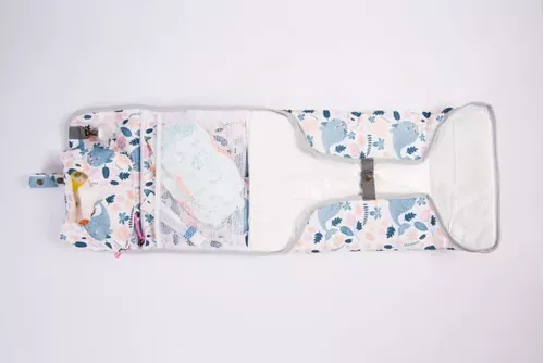 Imagen 3 de 6 de Cambiador Impermeable Super Amplio Con Cierre Y Broche Mommy