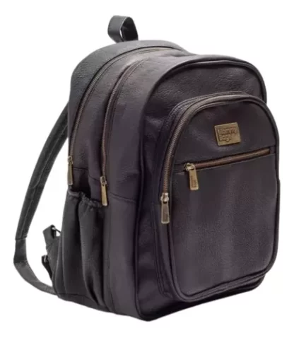 Imagen 1 de 6 de Mochila Maternal Olivia Mommy Bags Eco Cuero Cambiador