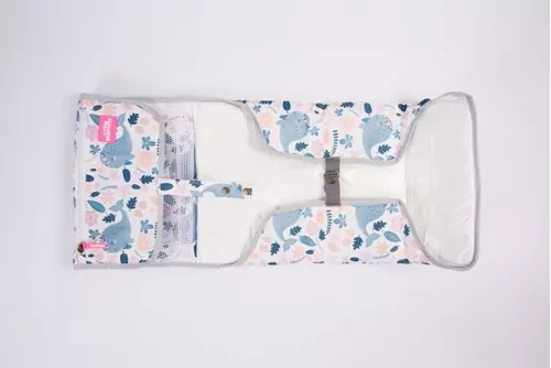 Imagen 4 de 6 de Cambiador Impermeable Super Amplio Con Cierre Y Broche Mommy
