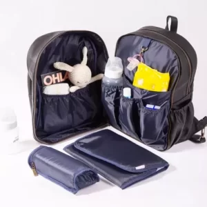 Miniatura 4 de 4 de Mochila Maternal Mommy Bags Olivia Cambiador Porta Mamadera